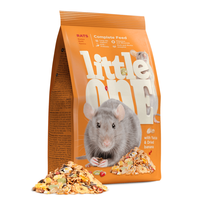 Little one pašaras žiurkėms, 900 g