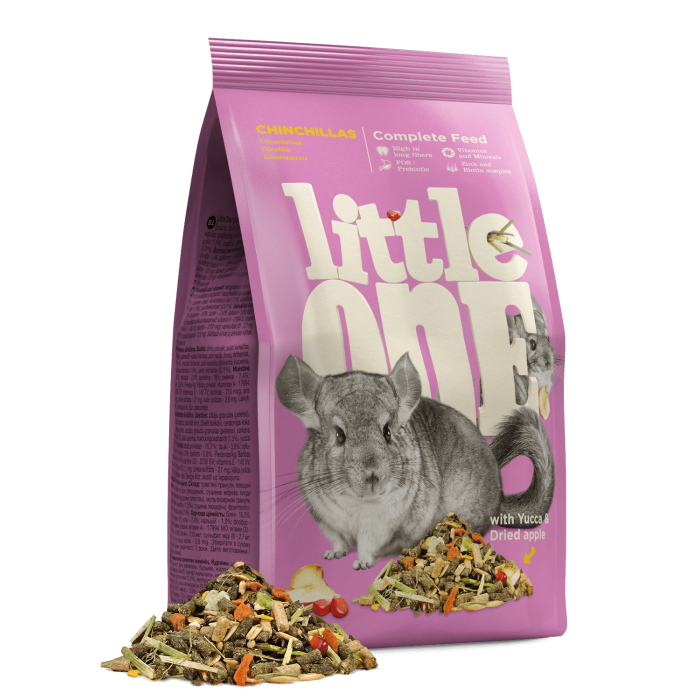 Little one pašaras šinšiloms, 400 g