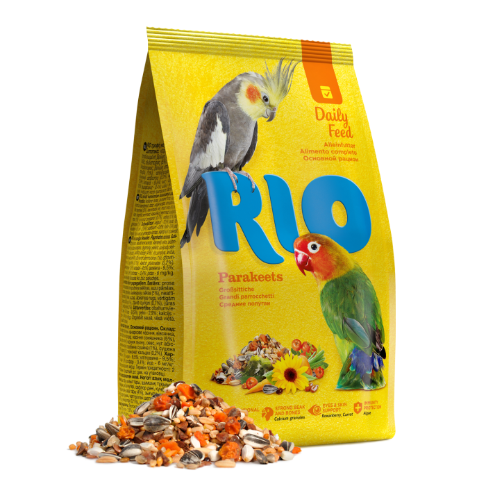 RIO kasdienis lesalas ilgauodegėms papūgėlėms, 1 kg