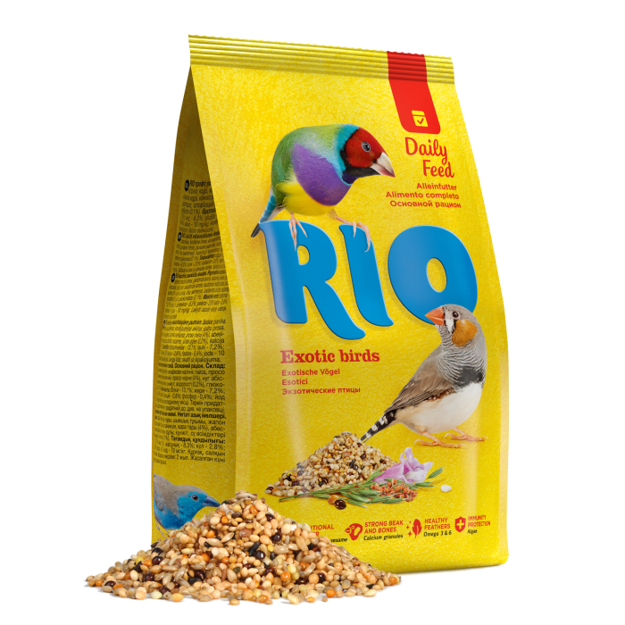 RIO kasdienis lesalas egzotiniams paukščiams, 1 kg