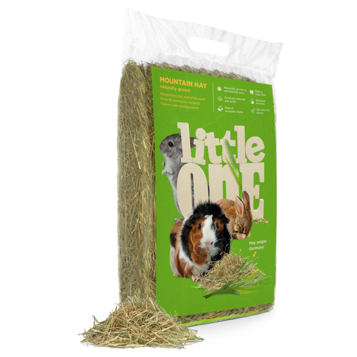 Little one nepresuotas kalnų šienas, 400 g