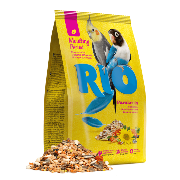 RIO leasalas ilgauodegėms papūgėlėms šėrimosi metu, 1 kg