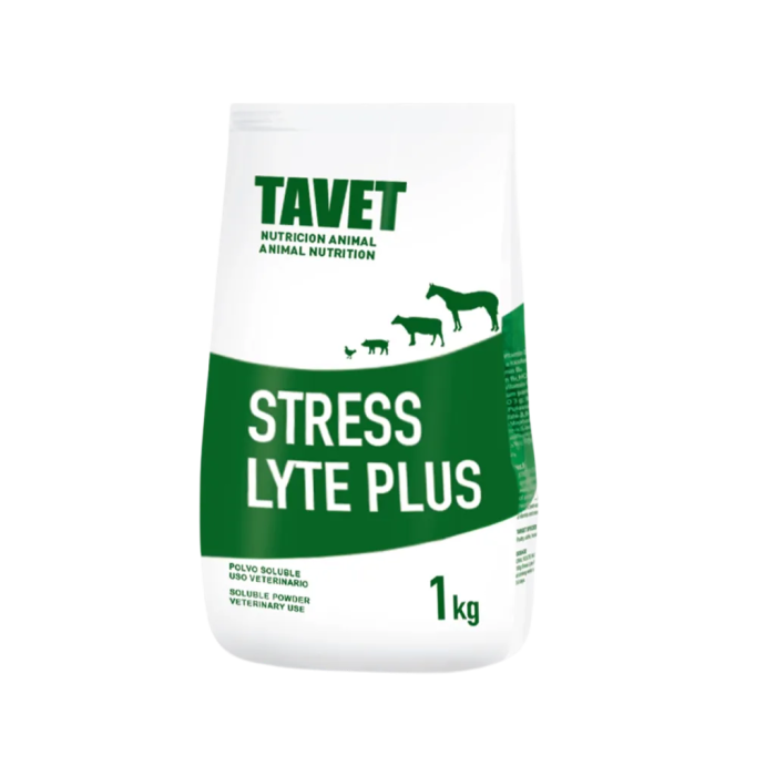 TAV Vet Stress Lyte Plus tirpūs milteliai su probiotikais, vitaminais ir mineralais, 1 kg
