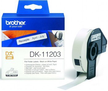 BROTHER DK11203 FILE FOLDER LABELS