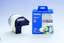 Brother Lamin tapes. Label roll/white 62mmx36m f QL-series (DK44205)