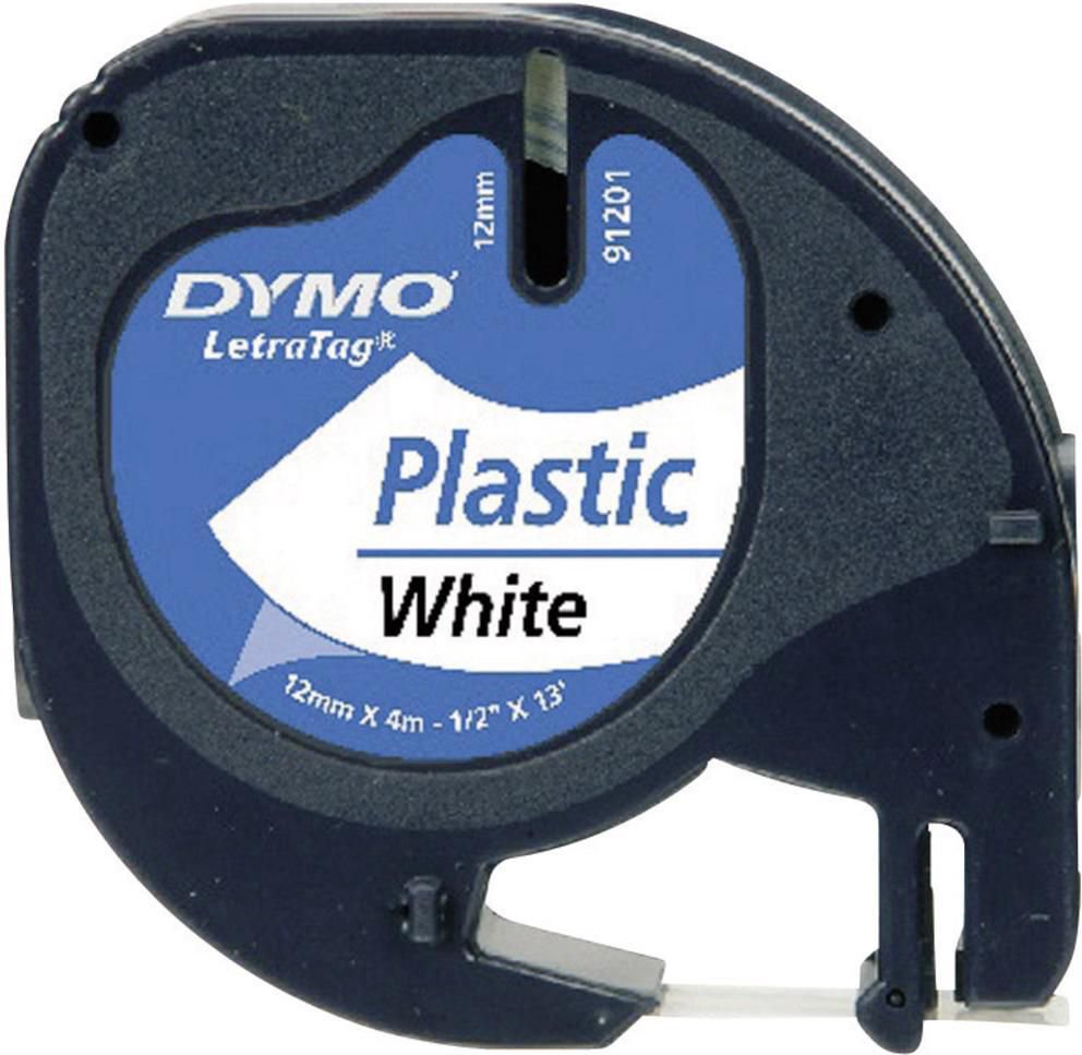 Dymo S0721660 tape (black on white)