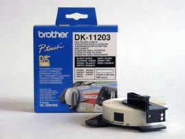 Brother Paper labels 17mm x 87mm, white, 300 pcs (DK11203)