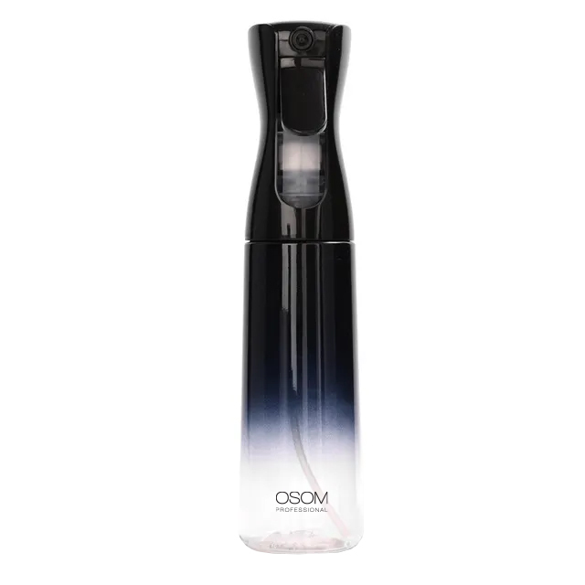 Purkštuvas OSOM Professional Spray Bottle OSOMPNA093, ombre juodos-skaidrios spalvos, 300 ml