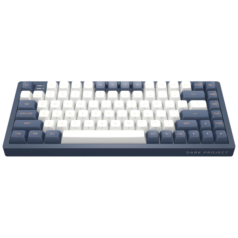 Dark Project KD83A Blue-White, G3MS Sapphire Switch, RU