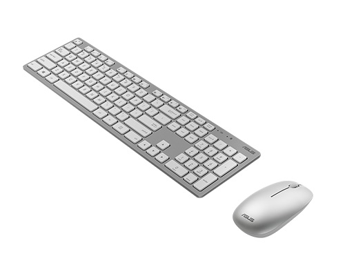 Asus | W5000 | Keyboard and Mouse Set | Wireless | Mouse included | EN | White | 460 g