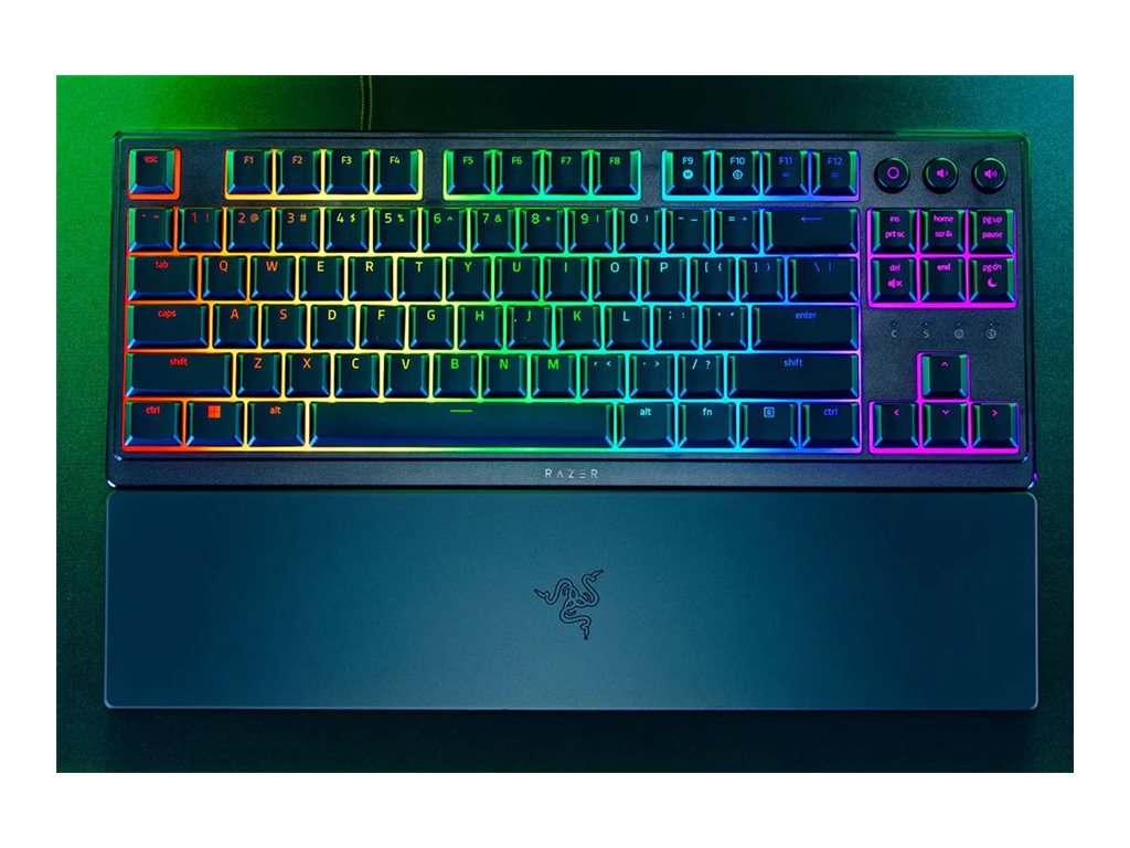 Razer | Ornata V3 Tenkeyless | Mechanical Gaming keyboard | Wired | RGB LED light | NORD | Black