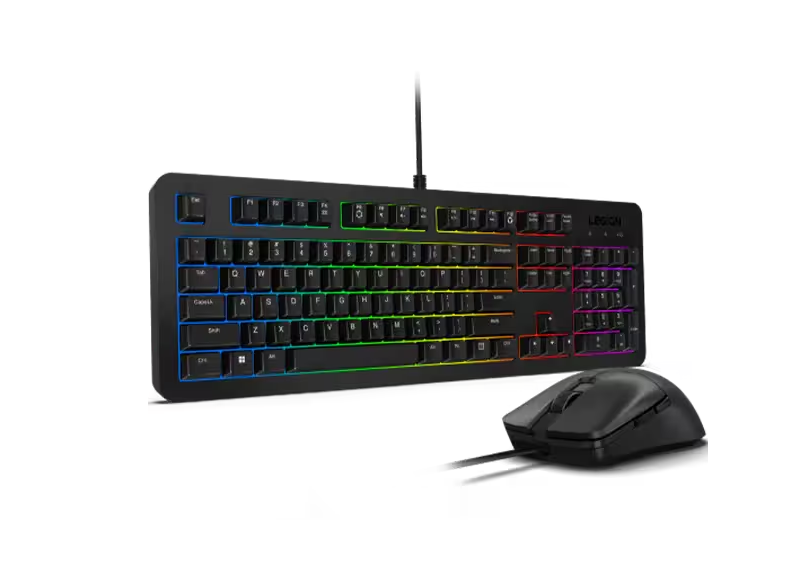 Lenovo Legion KM310 RGB | Gaming Keyboard and Mouse Set | Wired | US English | Black