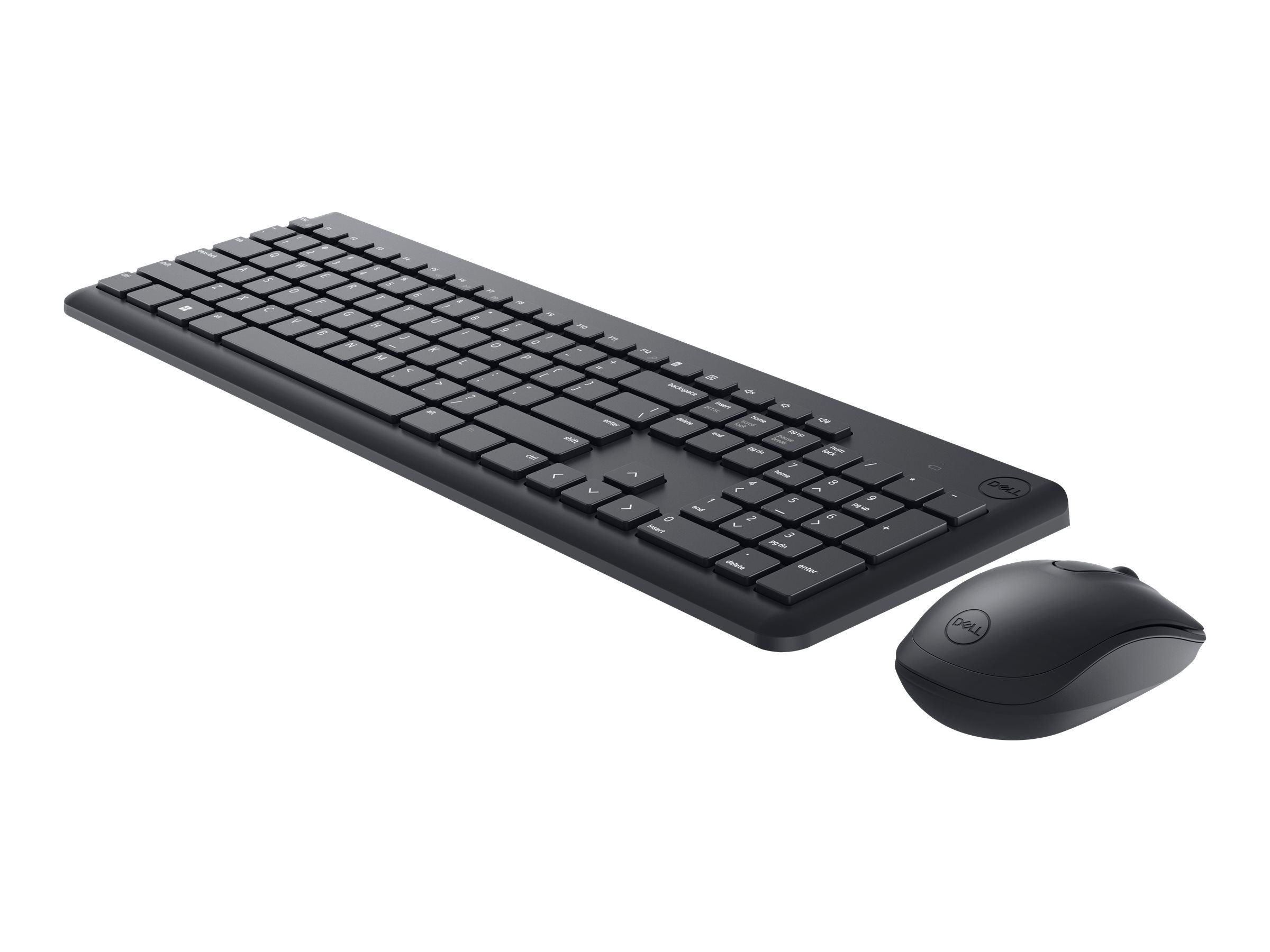 Dell KM3322W | Keyboard and Mouse Set | Wireless | Ukrainian | Black | Numeric keypad