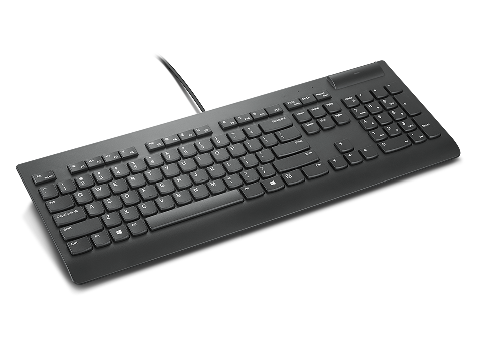 Lenovo Smartcar Keyboard II | Keyboard | Wired | Russian/Cyrillic | Black