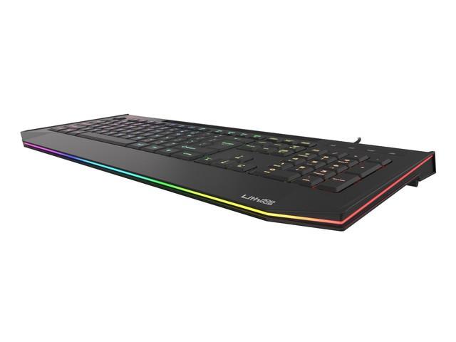 Genesis | LITH 400 | Black | Gaming keyboard | Wired | RGB LED light | US