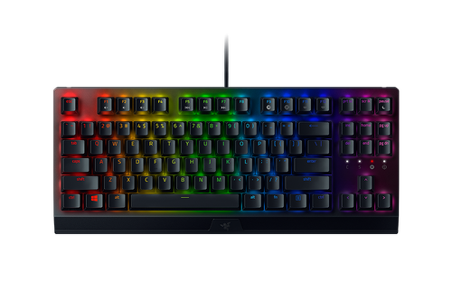 Razer | BlackWidow V3 | Black | Gaming keyboard | Wired | RGB LED light | NORD