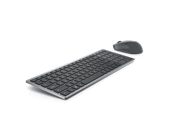 Dell | Keyboard and Mouse | KM7120W | Keyboard and Mouse Set | Wireless | Batteries included | NORD | Bluetooth | Titan Gray | Numeric keypad | Wireless connection