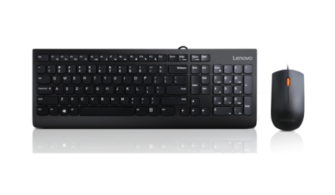 Lenovo | USB Combo Keyboard & Mouse | 300 | Black | Keyboard and Mouse Combo | English | 1.8 m | Black | Wired Via USB