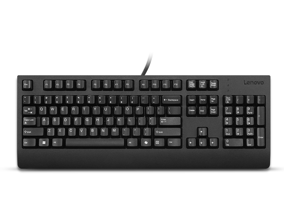 Lenovo Preferred Pro II | Keyboard | Wired | Lithuanian | Black | USB-A