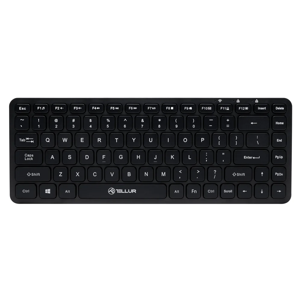 Klaviatūra Tellur Mini Wireless Keyboard Black