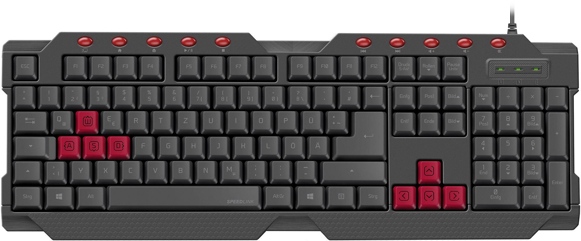 Speedlink keyboard Ferus (SL-670000-BKNC)