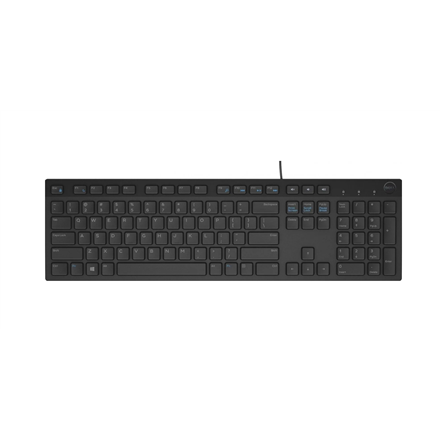 Klaviatūra DELL KB216 Multimedia Black