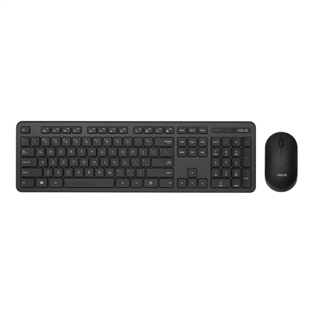 Klaviatūra Asus  Keyboard and Mouse Set  CW100  Keyboard and Mouse Set  Wireless  Mouse include