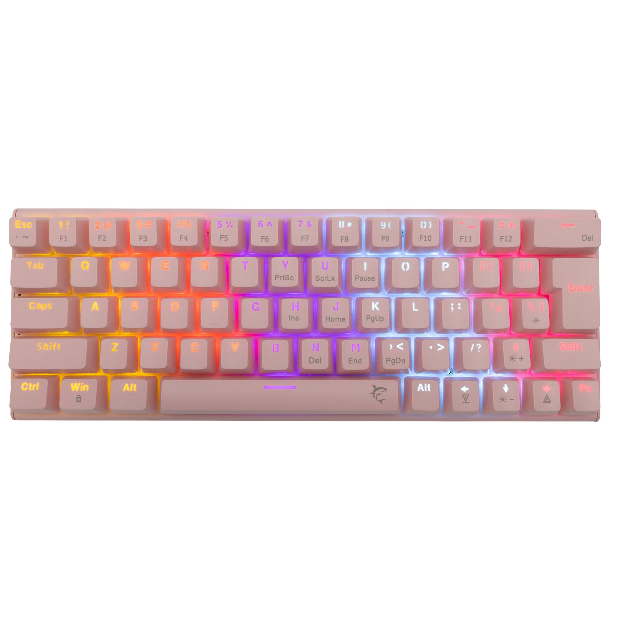 White Shark GK-002421 Wakizashi Pink US Blue Switches (EOL)