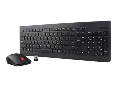 Klaviatūra Lenovo  Essential  Essential Wireless Keyboard and Mouse Combo - US English with Euro s