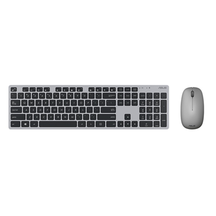 Klaviatūra Asus  W5000  Grey  Keyboard and Mouse Set  Wireless  Mouse included  RU  Grey  46