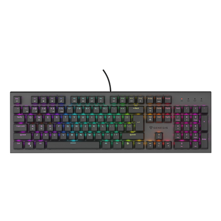 Klaviatūra Genesis THOR 303  Mechanical Gaming Keyboard  Wired  US  Black  USB Type-A  Outemu