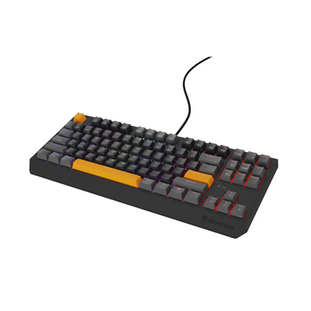 Klaviatūra Genesis THOR 230  Mechanical Gaming Keyboard  Wired  US  Anchor Gray Positive  USB T