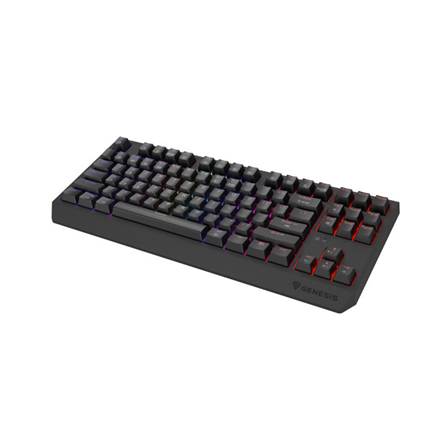 Klaviatūra Genesis THOR 230  Mechanical Gaming Keyboard  Wireless  US  Black  2.4 GHz, Bluetoot