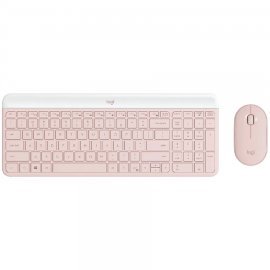 LOGITECH MK470 Slim Wireless Combo  - ROSE - US INT'L