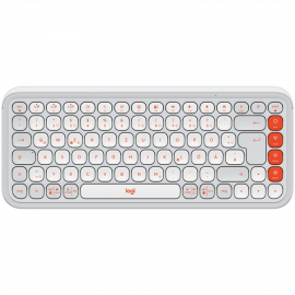 Klaviatūra LOGITECH POP ICON KEYS,US,WHITE