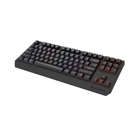 Klaviatūra Genesis THOR 230  Mechanical Gaming Keyboard  Wireless  US  Black  2.4 GHz, Bluetoot