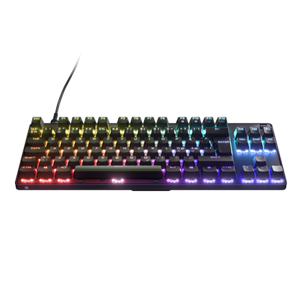 Klaviatūra SteelSeries  Gaming Keyboard  Apex 9 TKL  Black  Gaming keyboard  Wired  RGB LED li