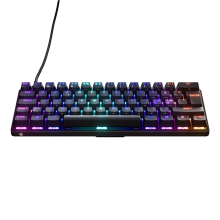 Klaviatūra SteelSeries  Gaming Keyboard  Apex 9 Mini  Black  Gaming keyboard  Wired  RGB LED l