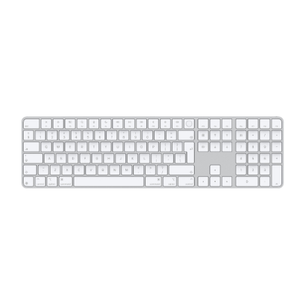 Klaviatūra Apple Magic Keyboard with Touch ID and Numeric Keypad  Keyboard  Wireless  English  W