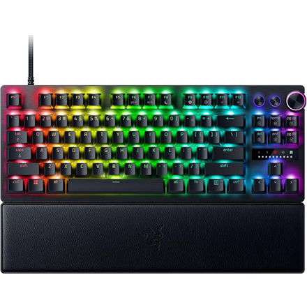 Klaviatūra Razer  Gaming Keyboard  Huntsman V3 Pro Tenkeyless  Gaming Keyboard  Wired  Nordic