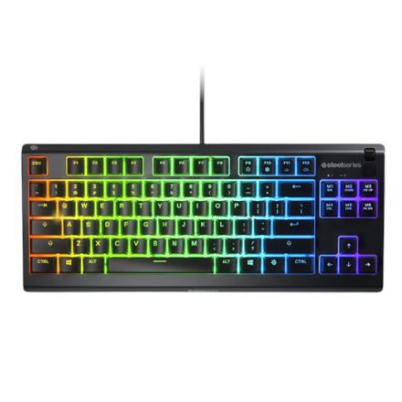 Klaviatūra SteelSeries  Gaming Keyboard  Apex 3 Tenkeyless  Black  Gaming keyboard  Wired  RGB