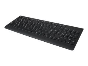 Klaviatūra LENOVO USB Keyboard 300 Standard Wired EN 1.8m Black