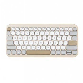 Klaviatūra Asus KW100  Keyboard  Wireless  US  Oat Milk  Bluetooth