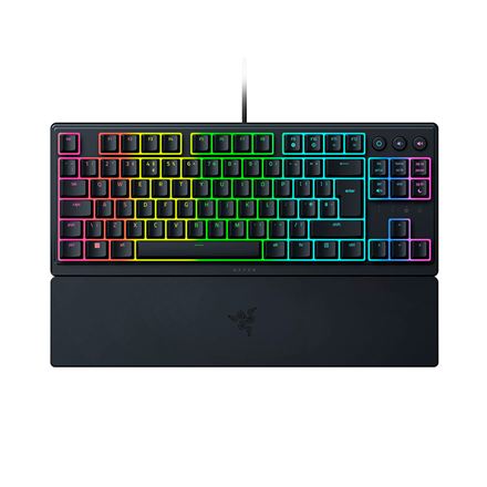 Klaviatūra Razer  Ornata V3 Tenkeyless  Gaming Keyboard  Wired  Russian  Black