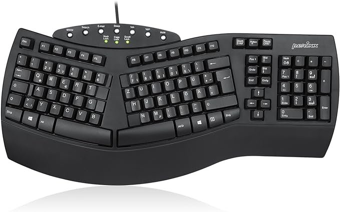 Perixx PERIBOARD-512 Ergonominė klaviatūra A