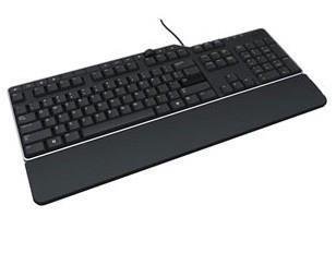 Klaviatūra Dell  Keyboard  KB522  Multimedia  Wired  RU  Black  USB 2.0  Numeric keypad