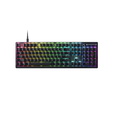 Klaviatūra Razer  Deathstalker V2  Black  Gaming Keyboard  Wired  RGB LED light  RU  Linear O