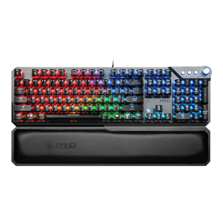 Žaidimų klaviatūra MSI Vigor GK71 Sonic, laidinė, juoda