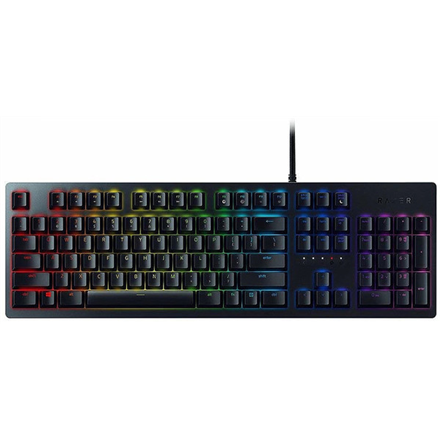 Klaviatūra Razer  Huntsman Mini 60%  White  Gaming keyboard  Wired  Opto-Mechanical  RGB LED l