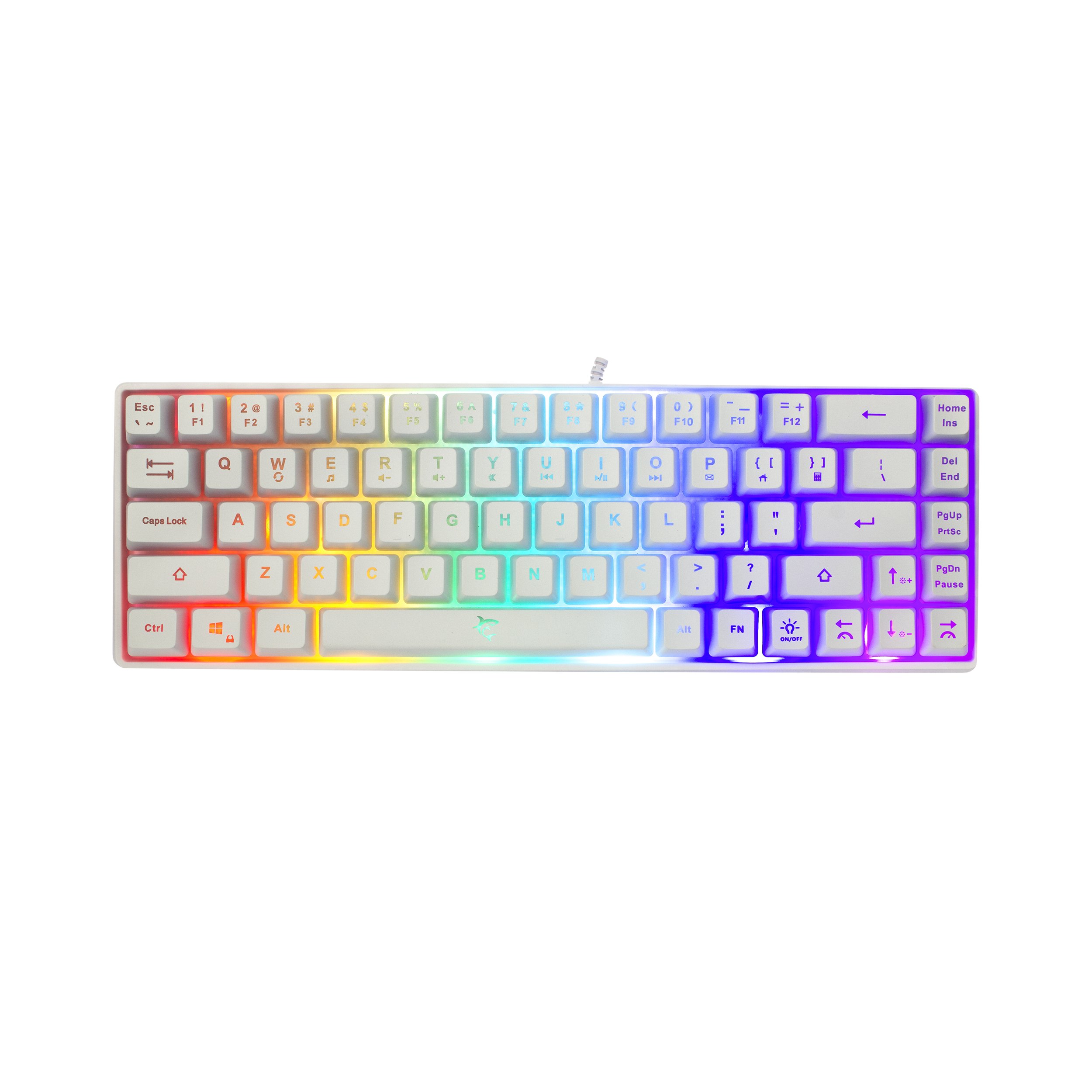 Klaviatūra White Shark GK-2201 RONIN white